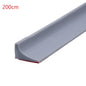 Silicone Shower & Kitchen Water Barrier Strip – Water Stopper Seal, 30/50/80/100/200 cm (11.8–78.7 in) – Transparent/Grey/Black/White