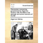 Discourses concerning government by Algernon Sydney with his letters trial apology and some memoirs of his life - Paperback