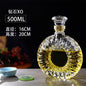 Novelty Design Multi Styles Barware Wine Glass Bottle 250-1000ml Lead-free Glass Whiskey Decanters for Liquor Scotch Bourbon