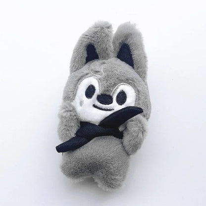 Plush Pilot Doll Magnetic Keychain - Backpack Charm & Kids Toy