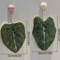 Leaf-Shaped Coral Fleece Hand Towel – Absorbent Hanging Kitchen & Bathroom Towel