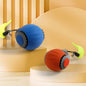 Rechargeable Interactive Rolling Cat Toy with Faux Tail - Motion-Activated Ball for Cats & Small Dogs