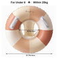 Kids Inflatable Swim Ring Float Pants – Retro Striped Pool Tube Seat for Ages 3-6