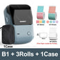 Mini Thermal Label Printer Portable Bluetooth Self-Adhesive Label Maker 2-Inch (58mm) for Round Stickers & Label Rolls