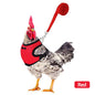 Adjustable Mesh Chicken and Duck Harness Vest with Leash Breathable Poultry Harness XS-XL