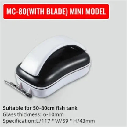 Magnetic Floating Algae Scraper for Aquarium Glass — Strong Magnetic Fish Tank Brush (Multiple Sizes)