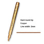 Metallic Brush Marker Pen (1 or 2-Pack) – Gold & Silver Permanent Metallic Ink for Crafts, Scrapbooking & Manga (14 cm / 5.5 in)