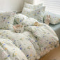 Floral Kawaii Bed Linen Set - Bed Sheet & Duvet Cover Twin / Full / Queen / King (3-4 Pc)