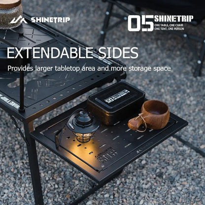 IGT Modular Table Top Plate – Folding Camping & BBQ Table Board, Portable Tactical Accessory