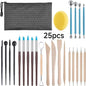 Pottery Clay Sculpting Tools Kit - 8-61 Pcs for Carving, Shaping & Modeling