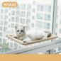 Window-Mounted Cat Hammock 55×35 cm (21.7×13.8 in) Hanging Cat Bed for Cats & Kittens — Supports up to 20 kg (44 lb)