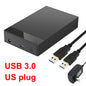 USB 3.0 SATA Hard Drive Enclosure for 3.5" & 2.5" HDD/SSD — External HDD Case, Supports up to 18TB