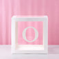 First Birthday Balloon Boxes For Party Decorations 1st Birthday Balloon Blocks Decor with ONE Letter Boy Girl Baby Shower Decor