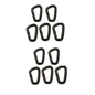 Tactical Carabiner D-Ring Clips for Backpack & Keychain - 1-10 Pack