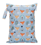 Waterproof Wet Bag 30 x 40 cm (11.8 x 15.7 in) Reusable Washable Diaper & Swim Pouch for Travel