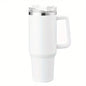 40oz Vacuum Insulated Tumbler with Handle & Straw Lid | Stainless Steel Travel Bottle
