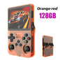 128GB Open-Source Retro Handheld Game Console - 3.5" (8.9 cm) IPS Screen, Linux Pocket Video Player, Orange