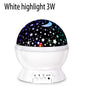 Rotating Star Projector Night Light – LED Galaxy & Moon Lamp for Kids Bedroom, Soothing Sleep Light & Gift for Girls and Boys