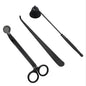 3-Pack Candle Wick Trimmer, Snuffer and Wick Hook Set Stainless Steel Portable Candle Accessories