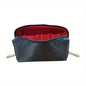 Small Solid Color Portable Makeup Bag - Waterproof Travel Cosmetic Pouch Organizer