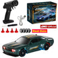 4WD RC Drift Racing Car - 1/43 Mini High-Speed Electric Car with Gyroscope, Realistic Lights, Remote Control Toy for Kids & Adults