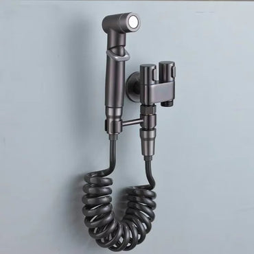 Portable Handheld Bidet Sprayer Set – Cold Water Toilet Sprayer for Personal Hygiene & Bathroom Cleaning