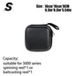 Waterproof PU Spinning Reel Bag — EVA Padded Fishing Reel Case (S/M/L)