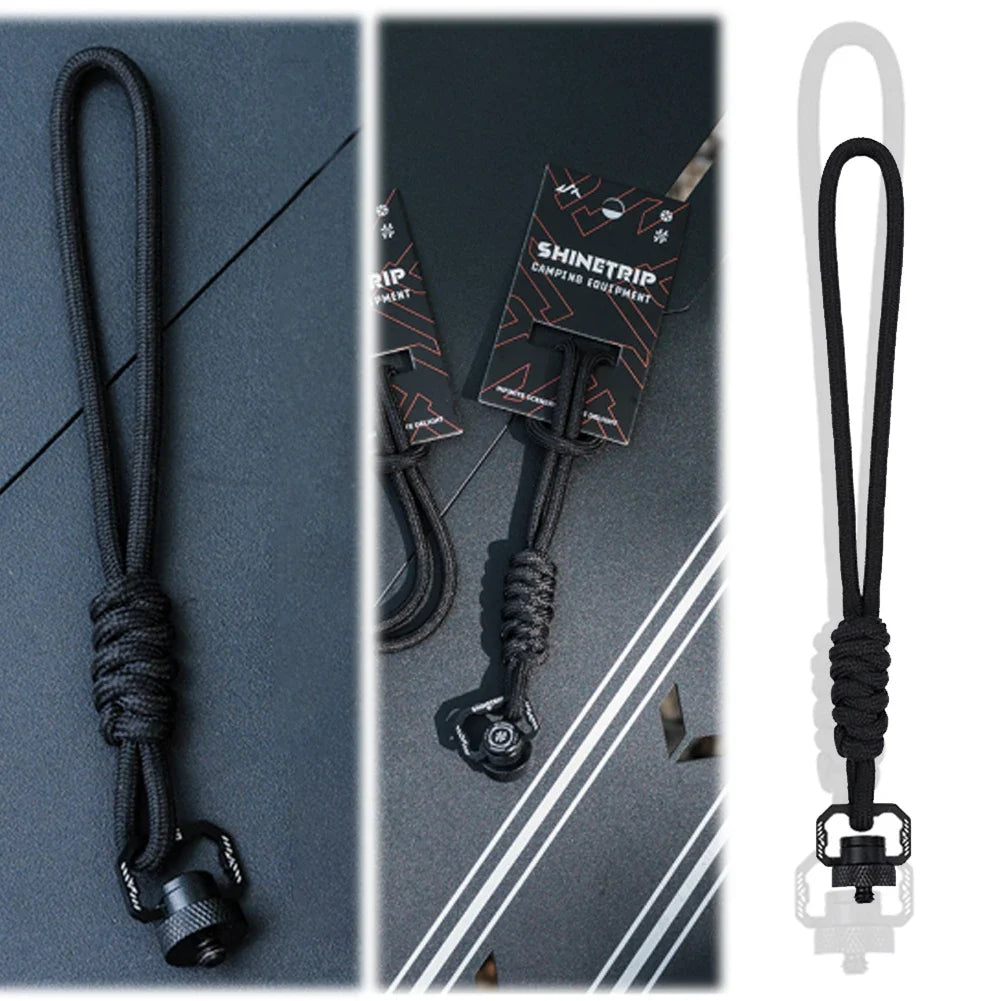 Light Stand 1/4 Thread Camping Light Holder with Lanyard Portable Light Hanger Multifunctional for Light Camera Speaker