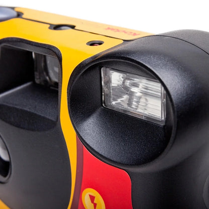 Disposable Single-Use 35mm Film Camera with Flash — 27 or 39 Exposures, ISO 800