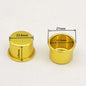10-Pack Aluminum Candle Cup Drip Protectors – Tealight Candlestick Holders for Weddings, Parties & Home Decor