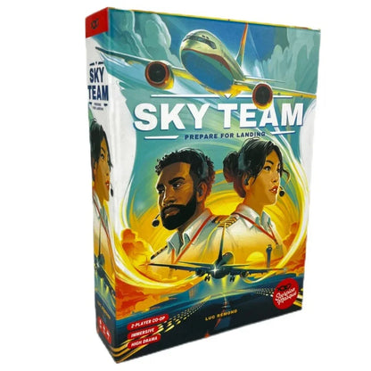 Sky Team Turbulence Expansion Board Game – 20 New Scenarios, Cooperative 2-Player, Extra Rules & Modules