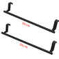 Stainless Steel Over-Cabinet Towel Bar - No-Drill Over-Door Towel Rack for Kitchen & Bathroom (9.4"/24 cm, 14.2"/36 cm)