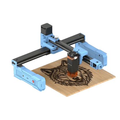 Artilume D2 Mini Laser Engraver - Foldable, 200x150mm, 0.01mm Accuracy, LightBurn GRBL App, Wood Leather Metal, 2.5W/6W