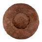 Calming Plush Pet Bed for Dogs & Cats - Corduroy Fleece Bolster, Non-Slip Waterproof Bottom, Multiple Sizes (15.7–35.4 in / 40–90 cm)