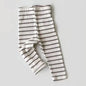 0-3T Baby Striped Cotton Stretch Leggings – Elastic Waist Toddler Skinny Pants