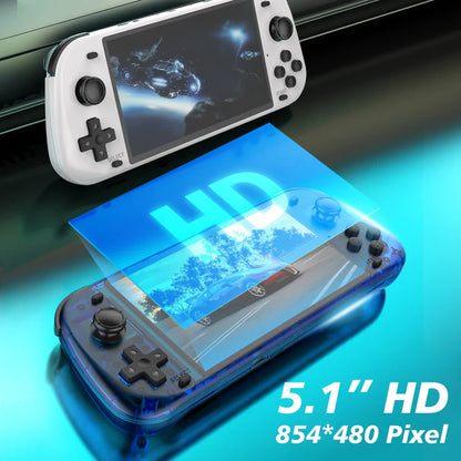 Retro Handheld Game Console 5.1-inch (13 cm) IPS 854x480 Linux 4200mAh Portable Emulator Player 15K+ Classic Games Gift