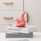 Nordic Ceramic Swan Sculpture Animal Decorative Figurine Home Decor Room Accessory Swans Decorative Item
