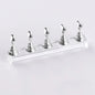Magnetic Nail Holder Set - 5/30pcs False Nail Tip Practice Stand with Crystal Base
