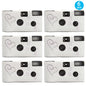 Retro 35mm Disposable Film Camera - 16 or 27 Exposures, Single-Use Party & Kids Gift (1-6 Pack)