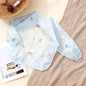 Waterproof Long Sleeve Baby Bib | Washable Feeding Bib with Full Coverage & Easy Clean Design