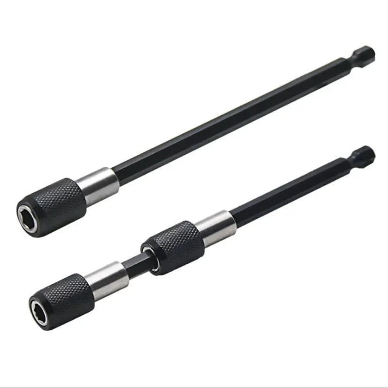 1/4-Inch (6.35mm) Hex Quick-Release Screwdriver Extension Rods 3-Pack 60/100/150mm