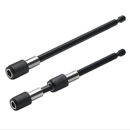 1/4-Inch (6.35mm) Hex Quick-Release Screwdriver Extension Rods 3-Pack 60/100/150mm