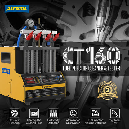 AUTOOL CT160 Fuel Injector Cleaner and Tester