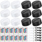 12-Pack 3D LED Acrylic Lamp Bases – 16-Color Remote & USB Light Stands for Acrylic Resin Displays