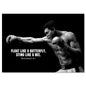 World Boxing Champion Ali Classic Scene Wall Art Poster Boxer Tyson Mural Modern Home Decor Perfect for Living Room Decor
