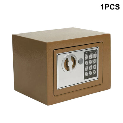 Fireproof Home Safe with Digital Keypad, Sensor Light & Adjustable Shelf — Security Safe with Fireproof Money Bag