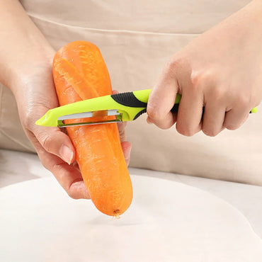 Multifunctional Stainless Steel Potato Peeler & Vegetable Knife – Kitchen Fruit & Veg Peeling Tool