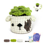 Animal sery Crochet Kit for Beginners Crochet Starter SET ,DIY Crochet Kit For Beginners,Crocheting Knitting Kit Step-by-Step