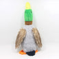 Plush Duck Squeaky Dog Toy with Chew Rope – Bite-Resistant Dental Cleaning Pet Toy