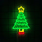 Christmas Series Neon Signs, Bells And Gingerbread Man Icons, Powered By Usb, Used For Room, Bar And Theme Party Art Decor.